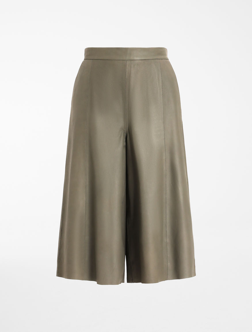 Nappa leather culottes Weekend Maxmara Nappa leather culottes Weekend Maxmara