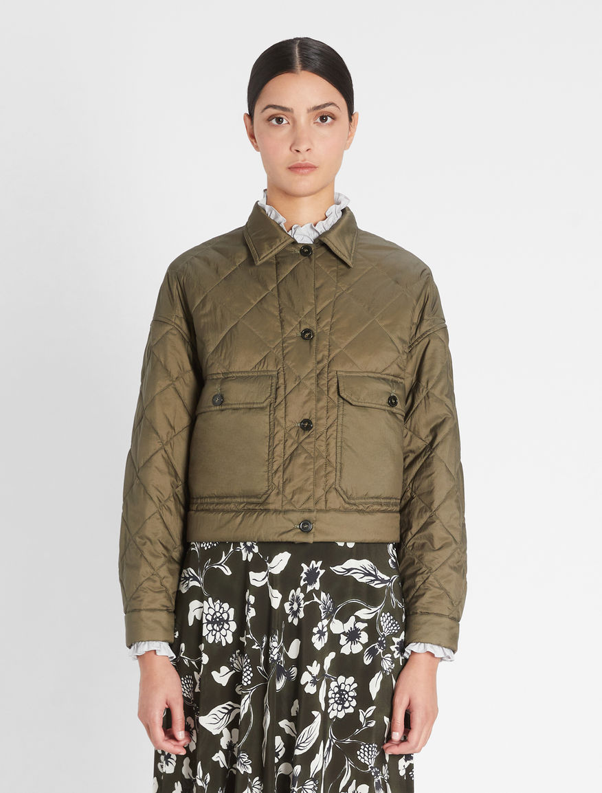 Water-repellent canvas blouson jacket Weekend Maxmara Water-repellent canvas blouson jacket Weekend Maxmara