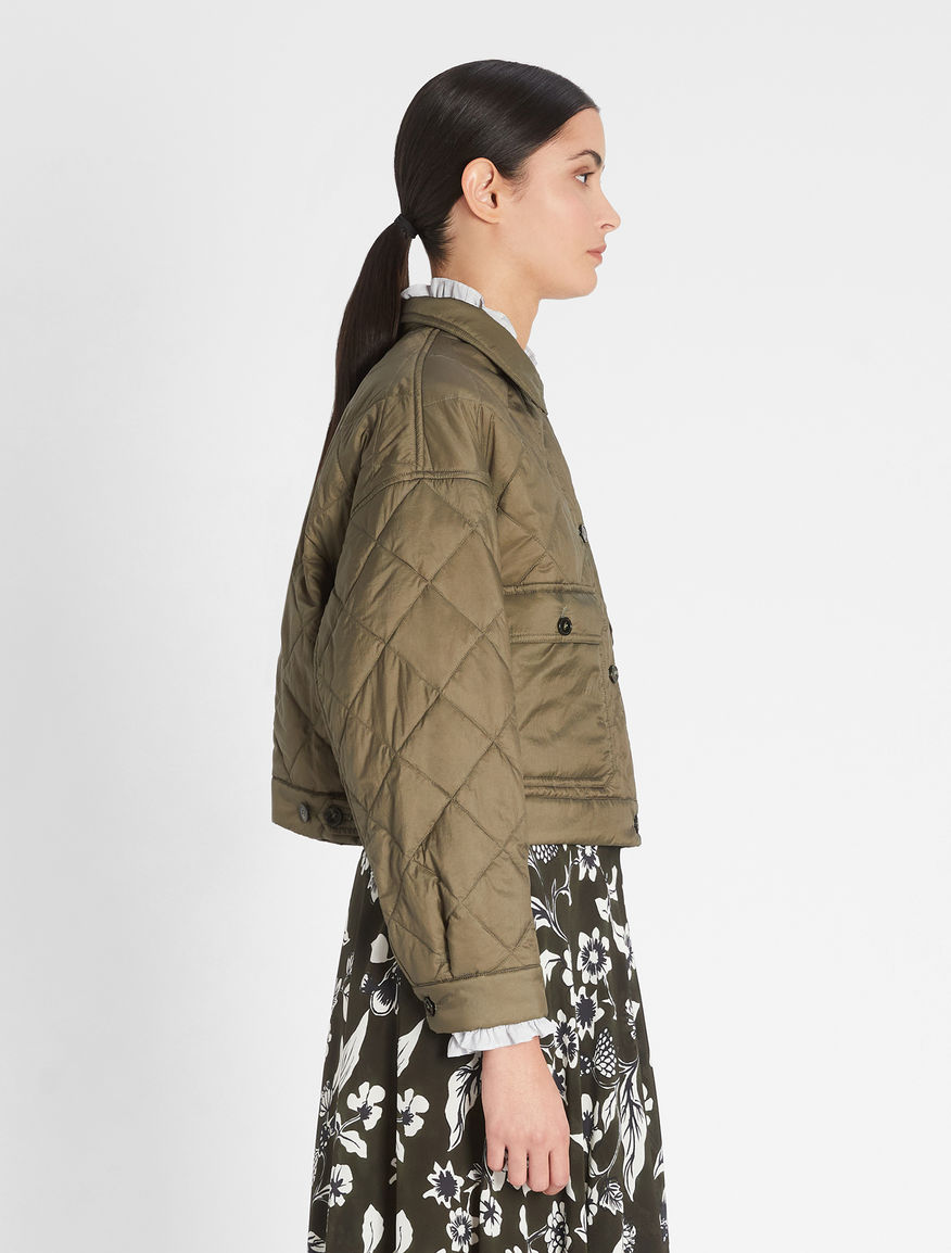 Water-repellent canvas blouson jacket Weekend Maxmara Water-repellent canvas blouson jacket Weekend Maxmara