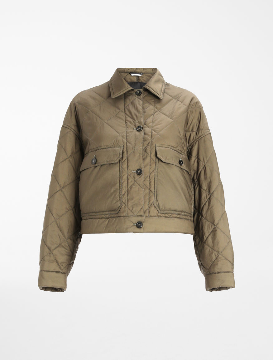 Water-repellent canvas blouson jacket Weekend Maxmara Water-repellent canvas blouson jacket Weekend Maxmara