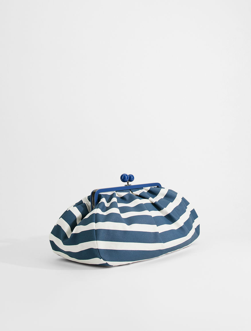 Large striped canvas Pasticcino bag Weekend Maxmara Large striped canvas Pasticcino bag Weekend Maxmara