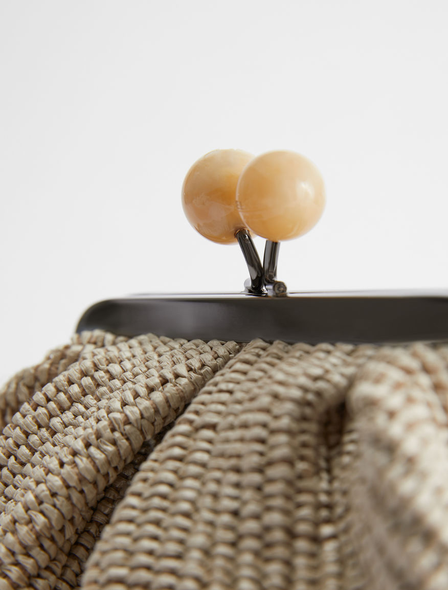 Small raffia Pasticcino Bag Weekend Maxmara Small raffia Pasticcino Bag Weekend Maxmara