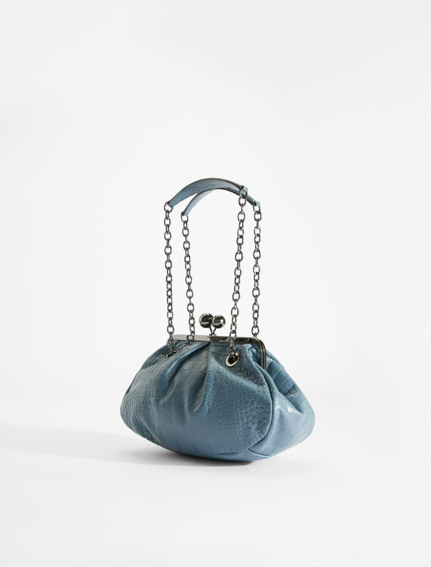 Croc-print leather Pasticcino Bag Weekend Maxmara Croc-print leather Pasticcino Bag Weekend Maxmara