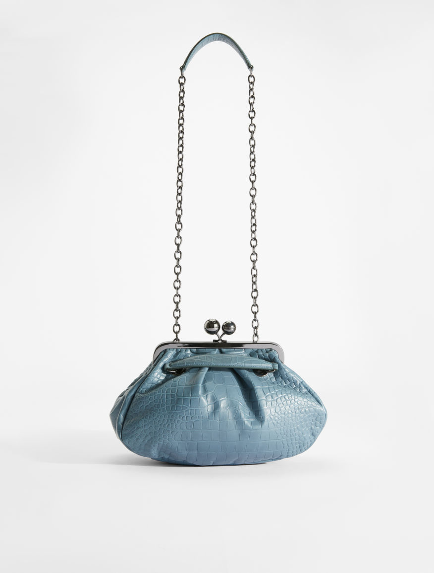 Croc-print leather Pasticcino Bag Weekend Maxmara Croc-print leather Pasticcino Bag Weekend Maxmara