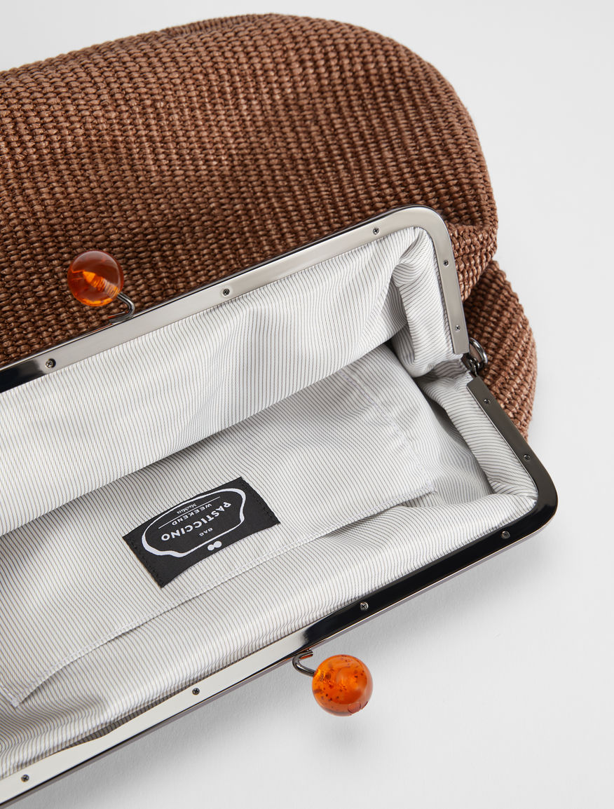 Pasticcino Bag large in rafia Weekend Maxmara Pasticcino Bag large in rafia Weekend Maxmara
