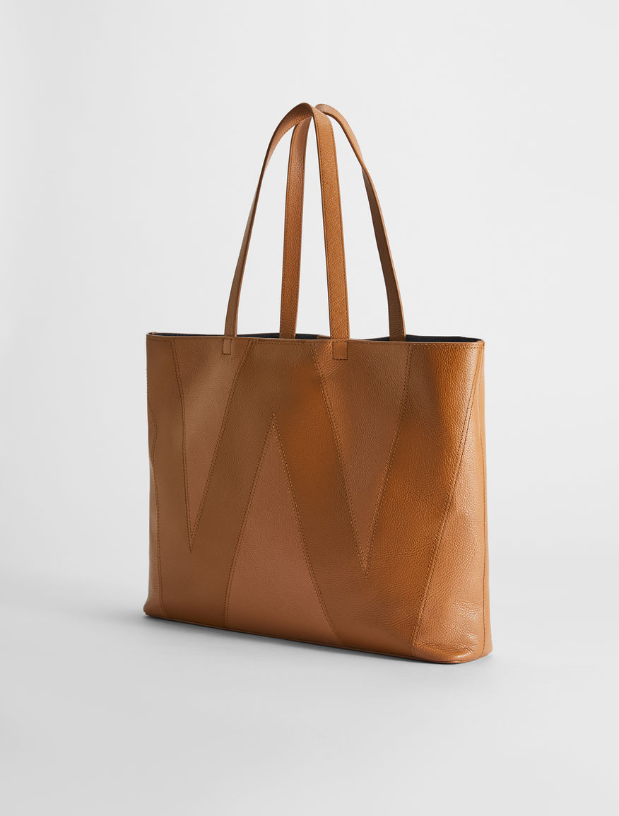 Deerskin-print leather shopper Weekend Maxmara Deerskin-print leather shopper Weekend Maxmara