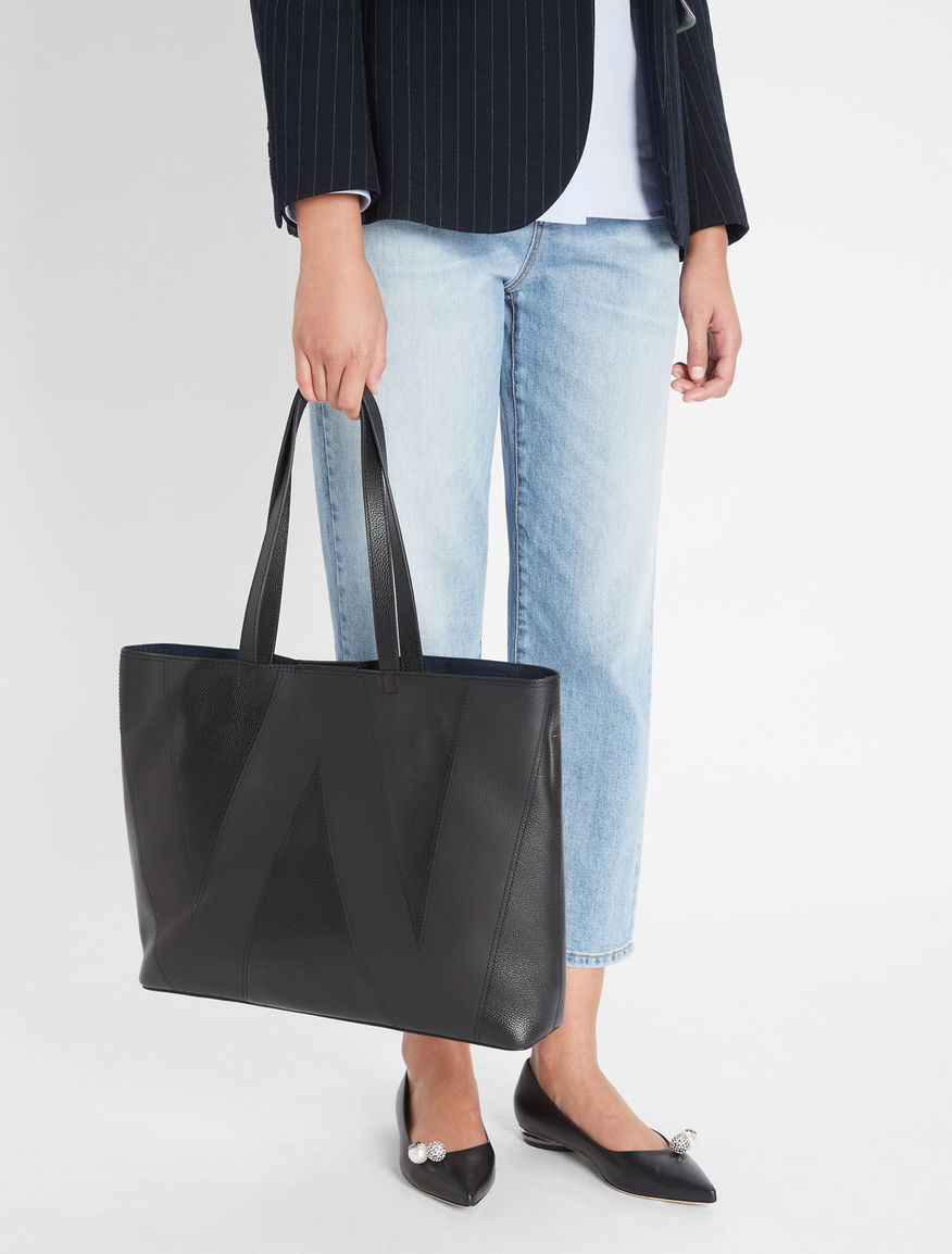 Deerskin-print leather shopper Weekend Maxmara Deerskin-print leather shopper Weekend Maxmara