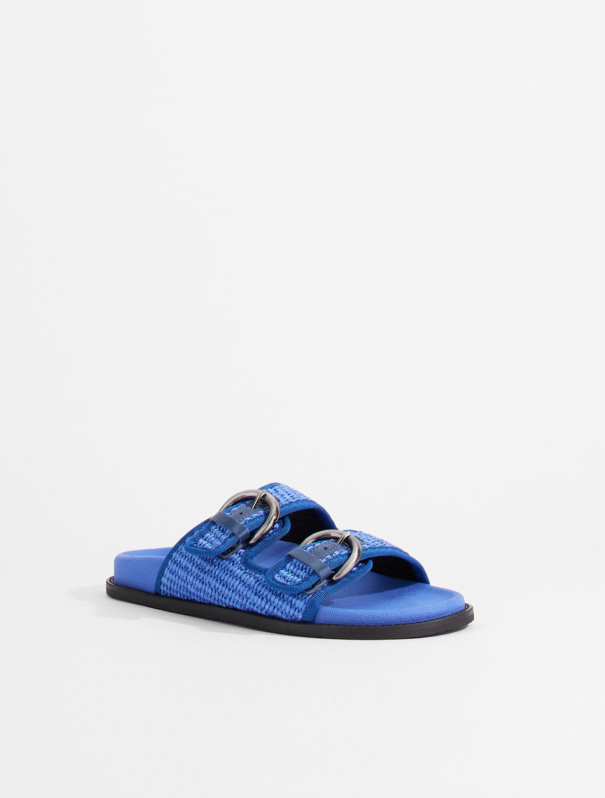 Sandalo fussbett in rafia Weekend Maxmara Sandalo fussbett in rafia Weekend Maxmara