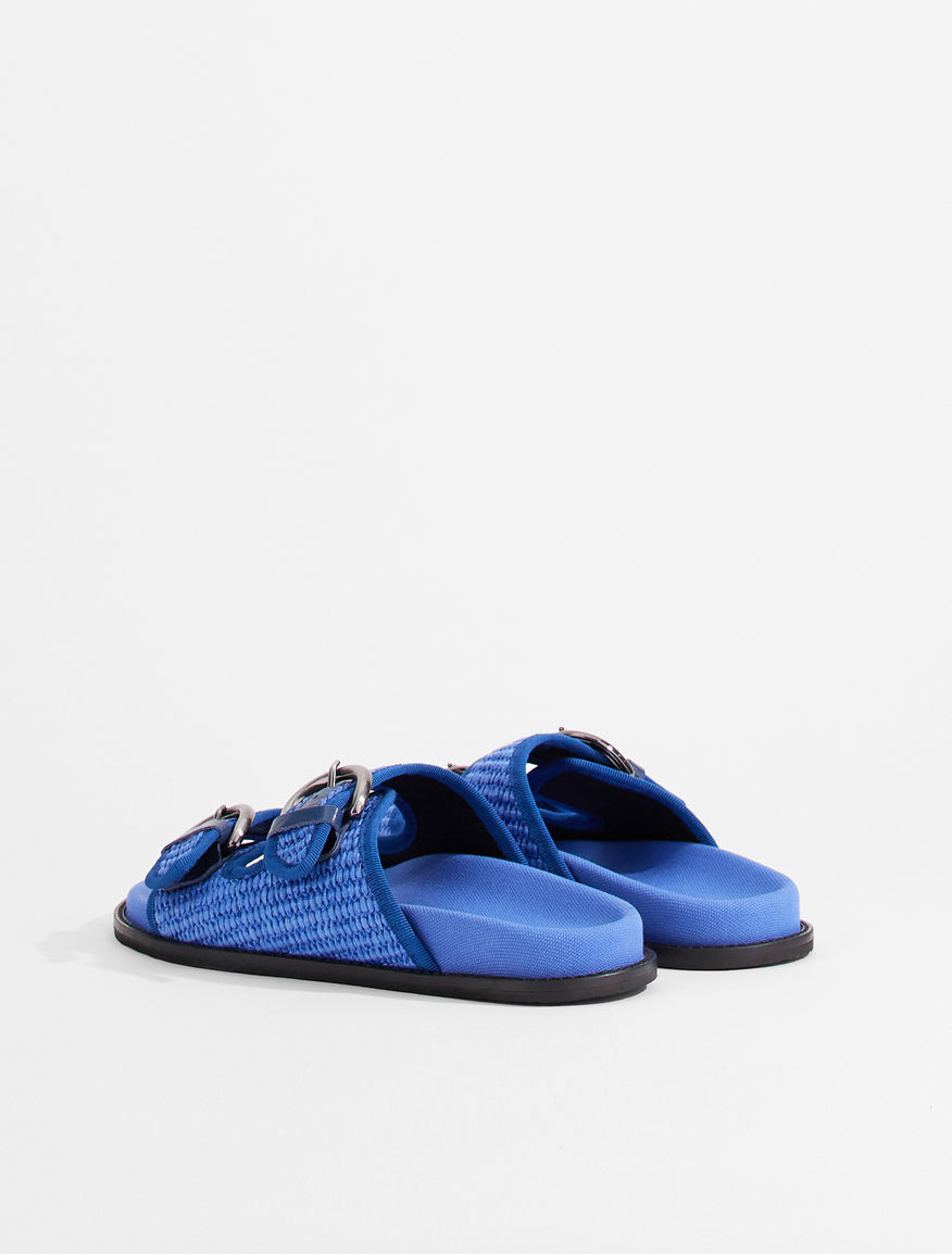 Sandalo fussbett in rafia Weekend Maxmara Sandalo fussbett in rafia Weekend Maxmara