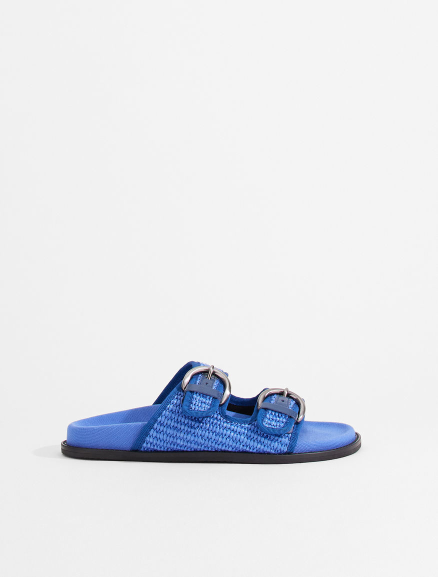 Sandalo fussbett in rafia Weekend Maxmara Sandalo fussbett in rafia Weekend Maxmara