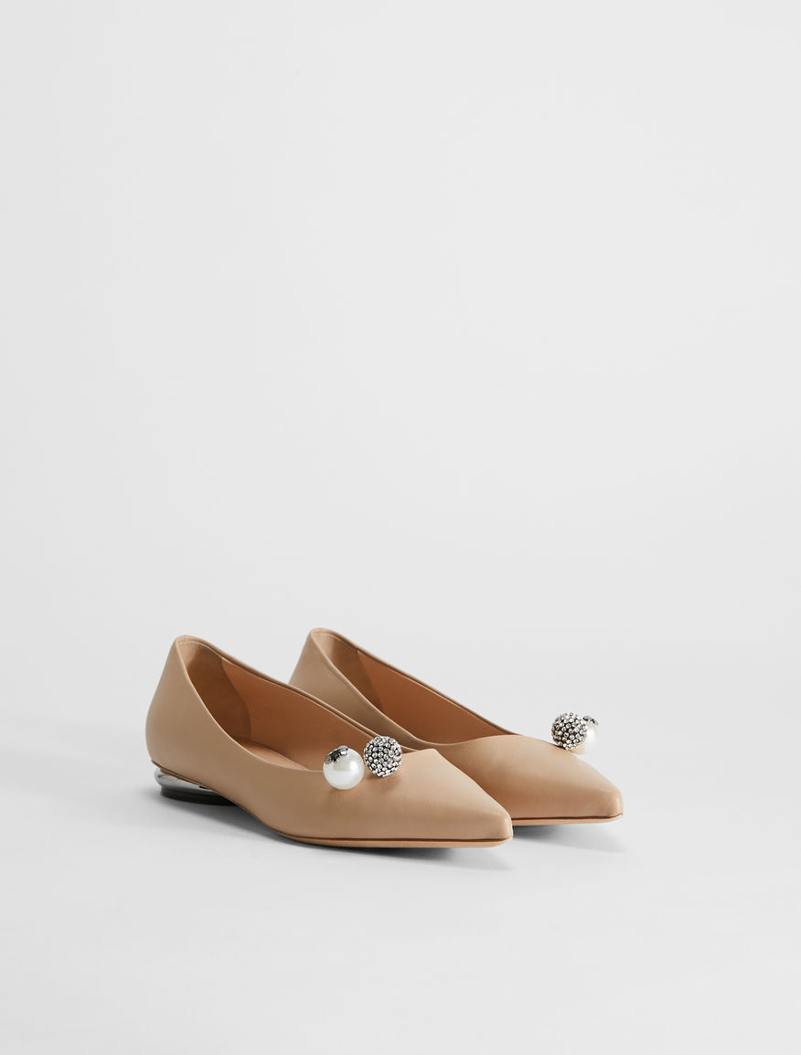 Plongé nappa ballet flats Weekend Maxmara Plongé nappa ballet flats Weekend Maxmara