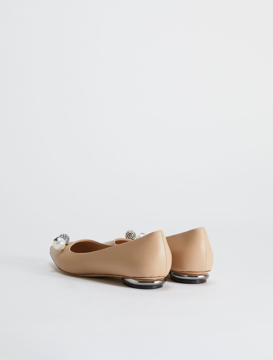 Plongé nappa ballet flats Weekend Maxmara Plongé nappa ballet flats Weekend Maxmara