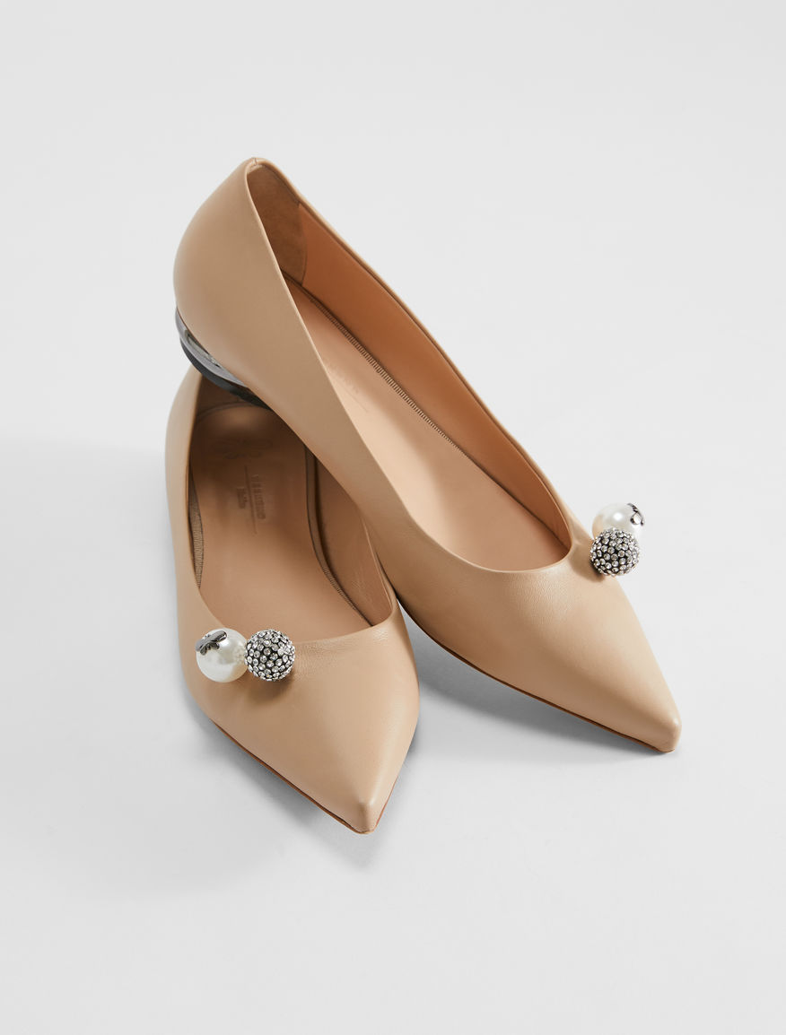 Plongé nappa ballet flats Weekend Maxmara Plongé nappa ballet flats Weekend Maxmara