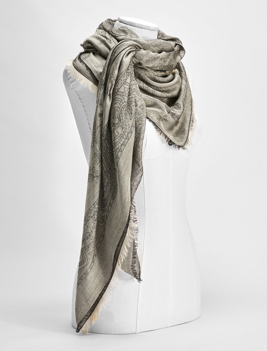 Silk and cotton shawl Weekend Maxmara Silk and cotton shawl Weekend Maxmara