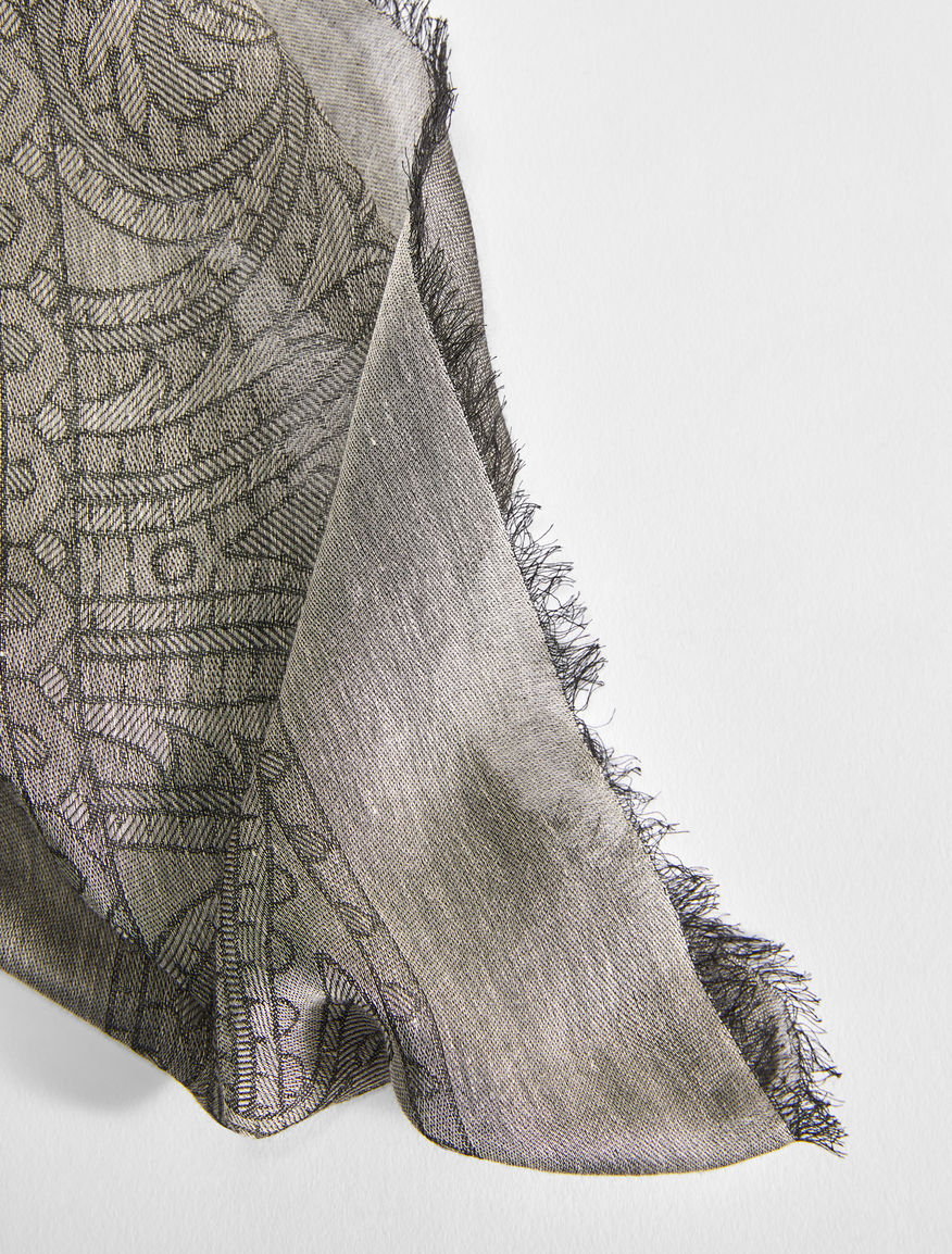 Silk and cotton shawl Weekend Maxmara Silk and cotton shawl Weekend Maxmara