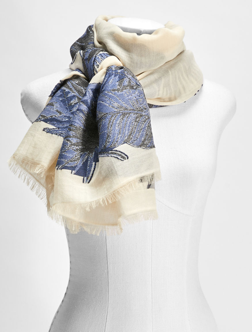 Cotton, viscose and modal scarf Weekend Maxmara Cotton, viscose and modal scarf Weekend Maxmara