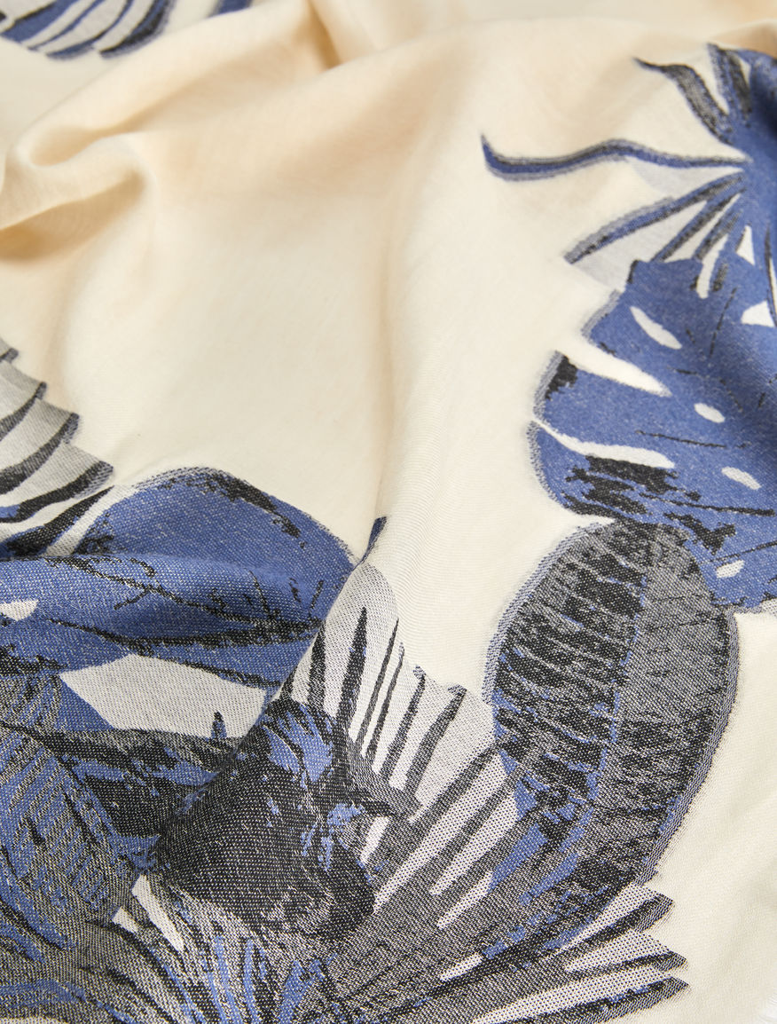 Cotton, viscose and modal scarf Weekend Maxmara Cotton, viscose and modal scarf Weekend Maxmara