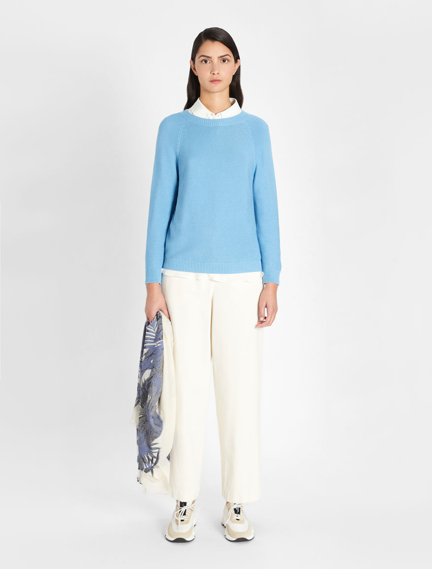 Cotton, viscose and modal scarf Weekend Maxmara Cotton, viscose and modal scarf Weekend Maxmara