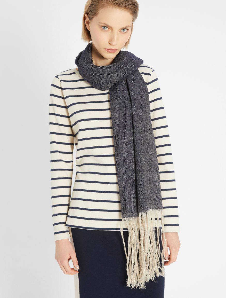 Wool and cotton scarf Weekend Maxmara Wool and cotton scarf Weekend Maxmara