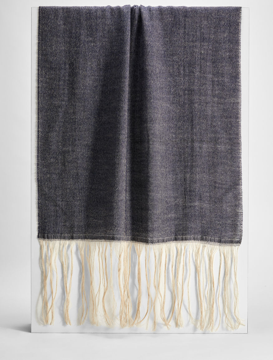 Wool and cotton scarf Weekend Maxmara Wool and cotton scarf Weekend Maxmara