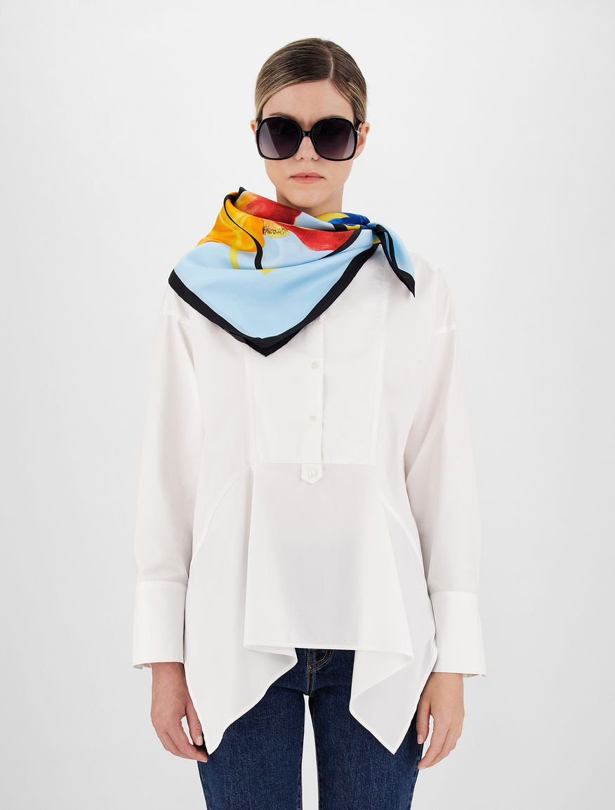 Silk twill scarf Weekend Maxmara Silk twill scarf Weekend Maxmara