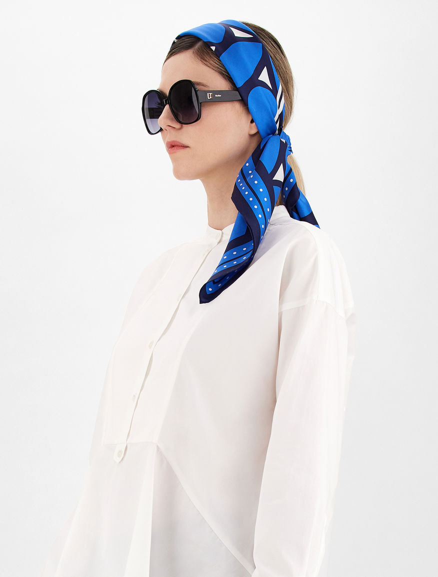 Silk twill scarf Weekend Maxmara Silk twill scarf Weekend Maxmara