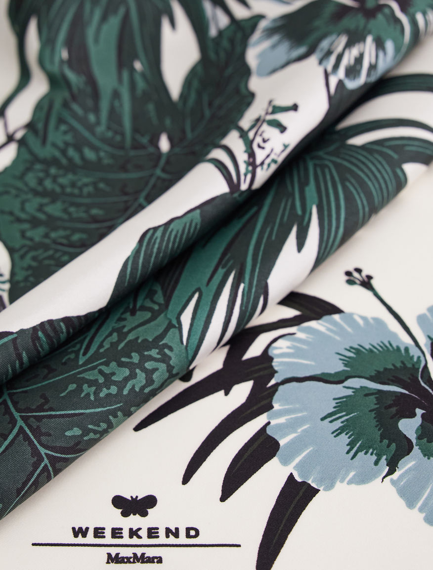 Silk twill scarf Weekend Maxmara Silk twill scarf Weekend Maxmara