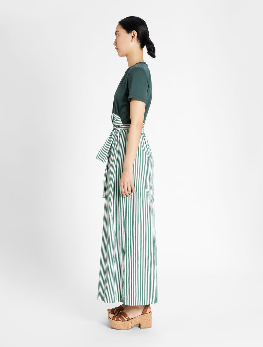 Jersey and cotton poplin jumpsuit Weekend Maxmara Jersey and cotton poplin jumpsuit Weekend Maxmara