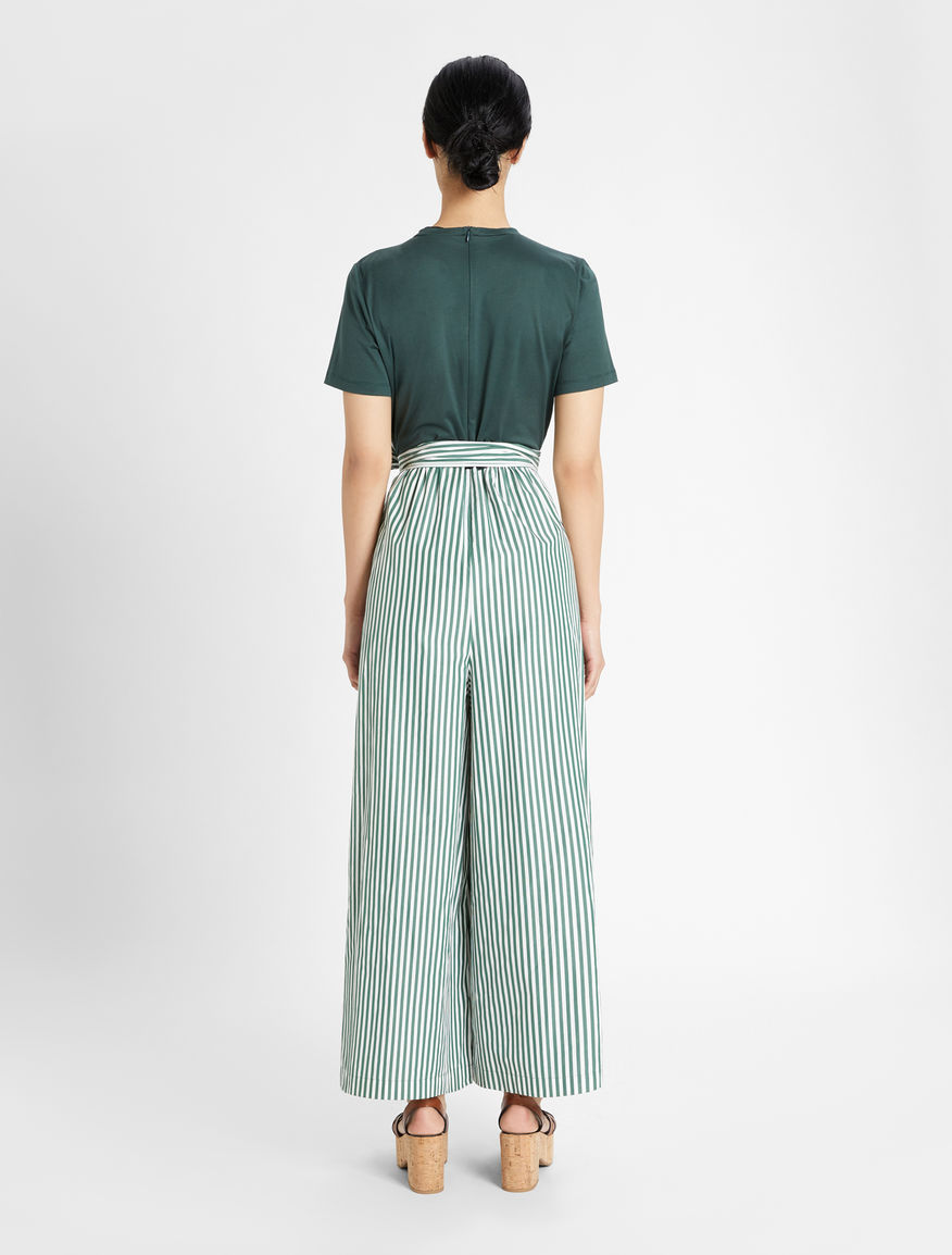 Jersey and cotton poplin jumpsuit Weekend Maxmara Jersey and cotton poplin jumpsuit Weekend Maxmara