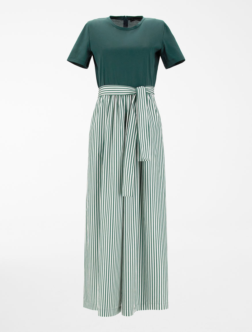 Jersey and cotton poplin jumpsuit Weekend Maxmara Jersey and cotton poplin jumpsuit Weekend Maxmara