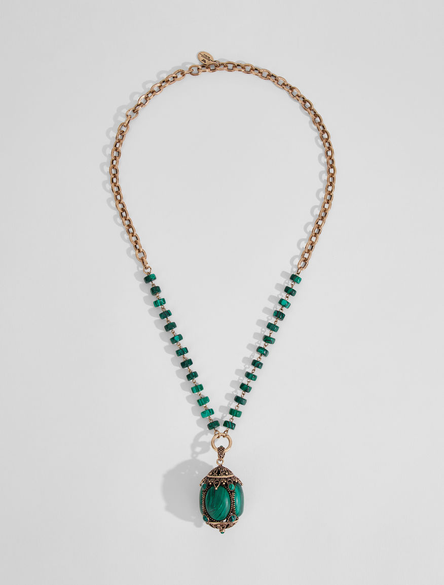 Chain necklace with large pendant Weekend Maxmara Chain necklace with large pendant Weekend Maxmara