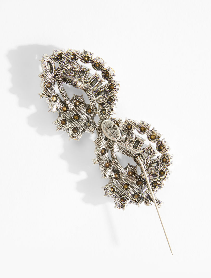 Flower brooches with rhinestones Weekend Maxmara Flower brooches with rhinestones Weekend Maxmara