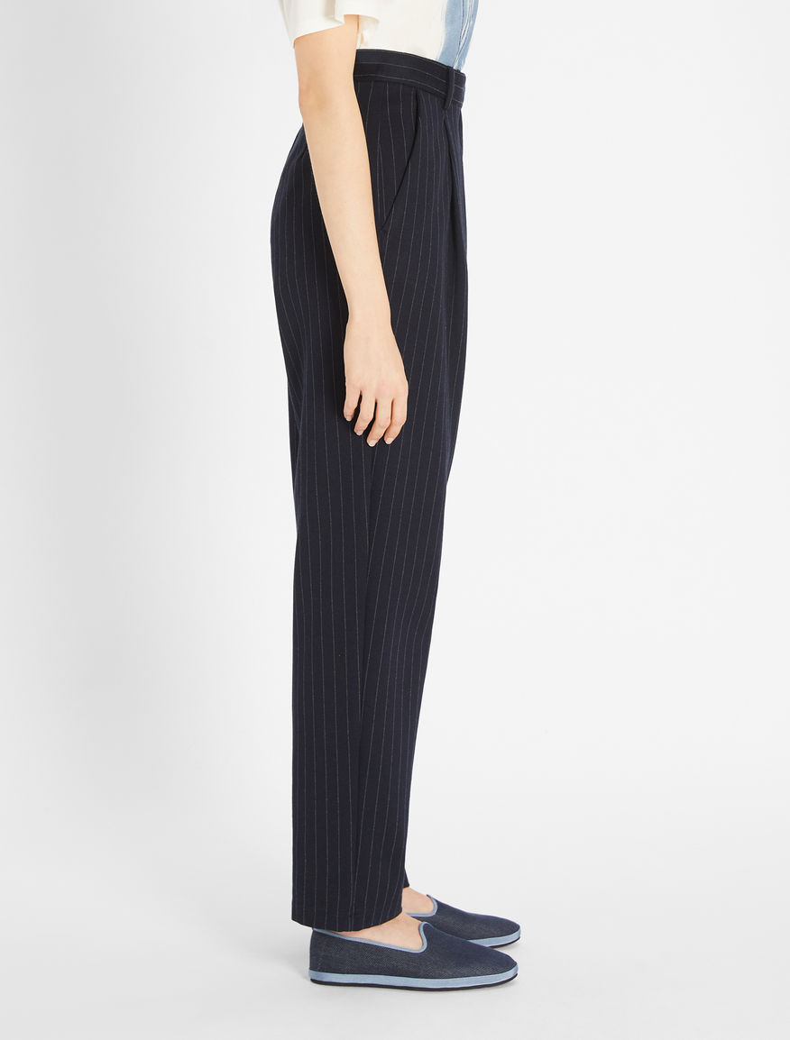 Cotton viscose trousers Weekend Maxmara Cotton viscose trousers Weekend Maxmara