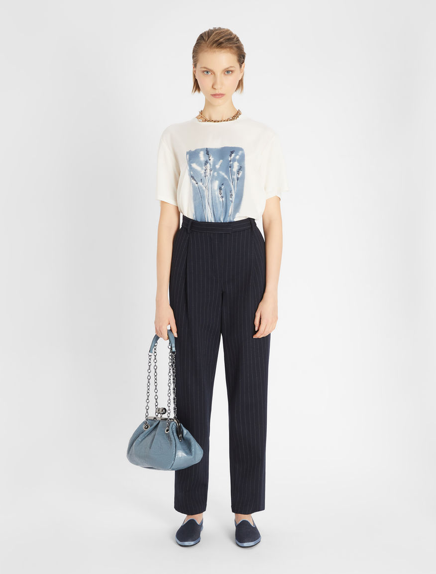 Cotton viscose trousers Weekend Maxmara Cotton viscose trousers Weekend Maxmara