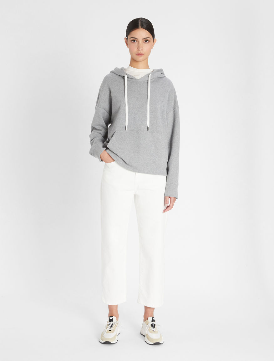 Cotton jersey hoodie Weekend Maxmara Cotton jersey hoodie Weekend Maxmara