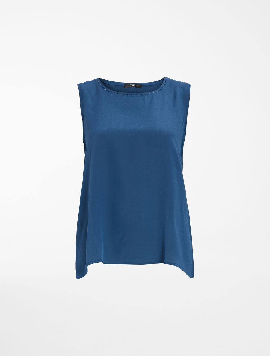 Silk crepe de chine top Weekend Maxmara Silk crepe de chine top Weekend Maxmara