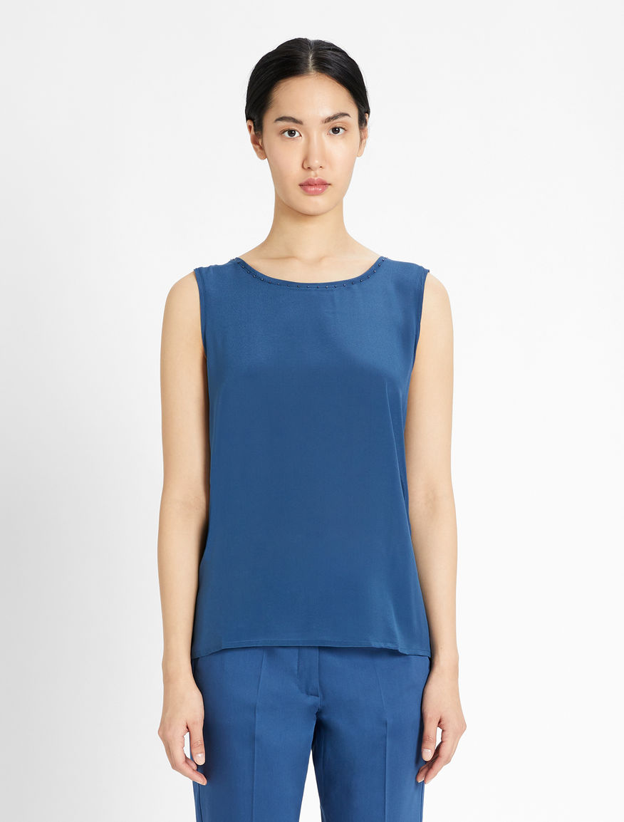 Silk crepe de chine top Weekend Maxmara Silk crepe de chine top Weekend Maxmara