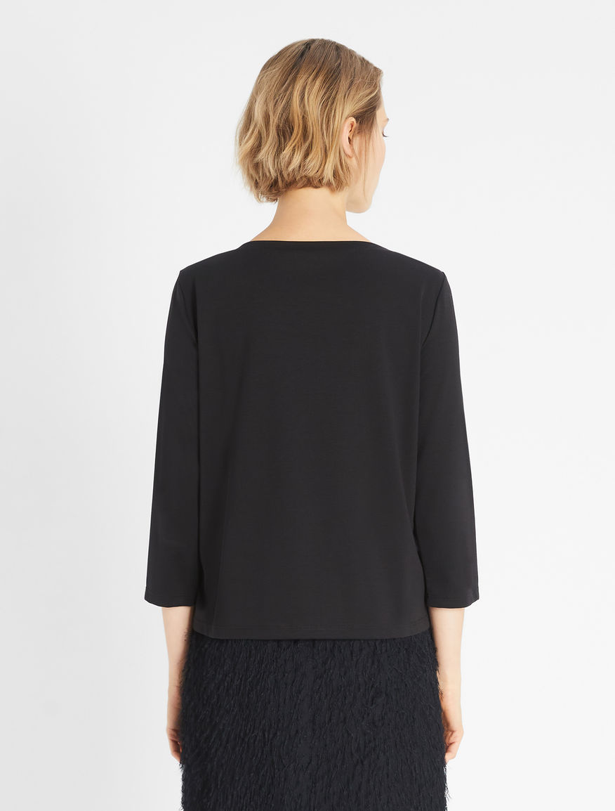 Jersey and fil coupé T-shirt Weekend Maxmara Jersey and fil coupé T-shirt Weekend Maxmara