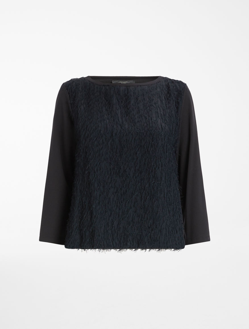 Jersey and fil coupé T-shirt Weekend Maxmara Jersey and fil coupé T-shirt Weekend Maxmara