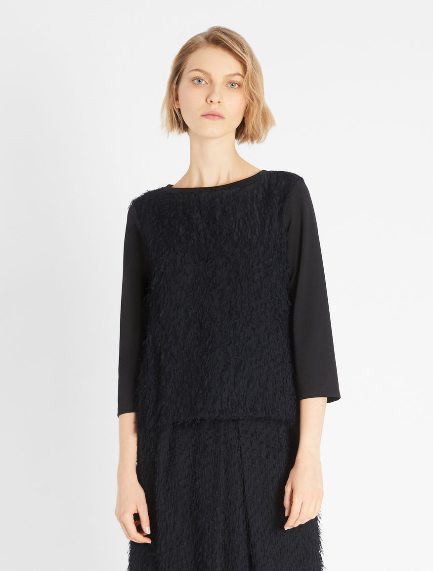 Jersey and fil coupé T-shirt Weekend Maxmara Jersey and fil coupé T-shirt Weekend Maxmara