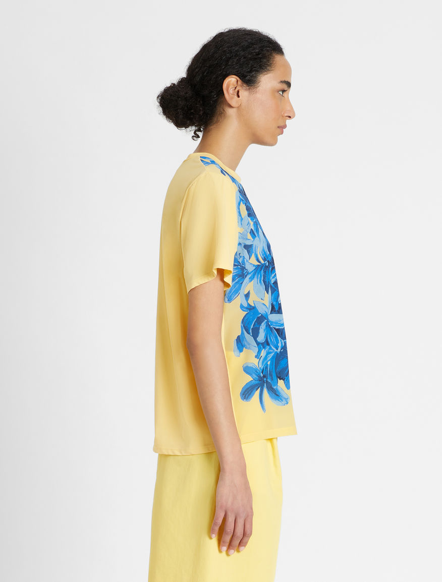 Silk crepe de chine T-shirt Weekend Maxmara Silk crepe de chine T-shirt Weekend Maxmara