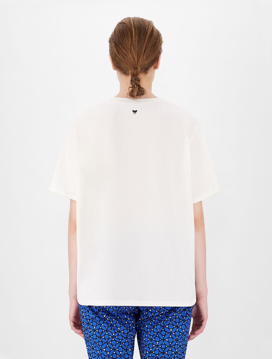 Silk crepe de chine T-shirt Weekend Maxmara Silk crepe de chine T-shirt Weekend Maxmara