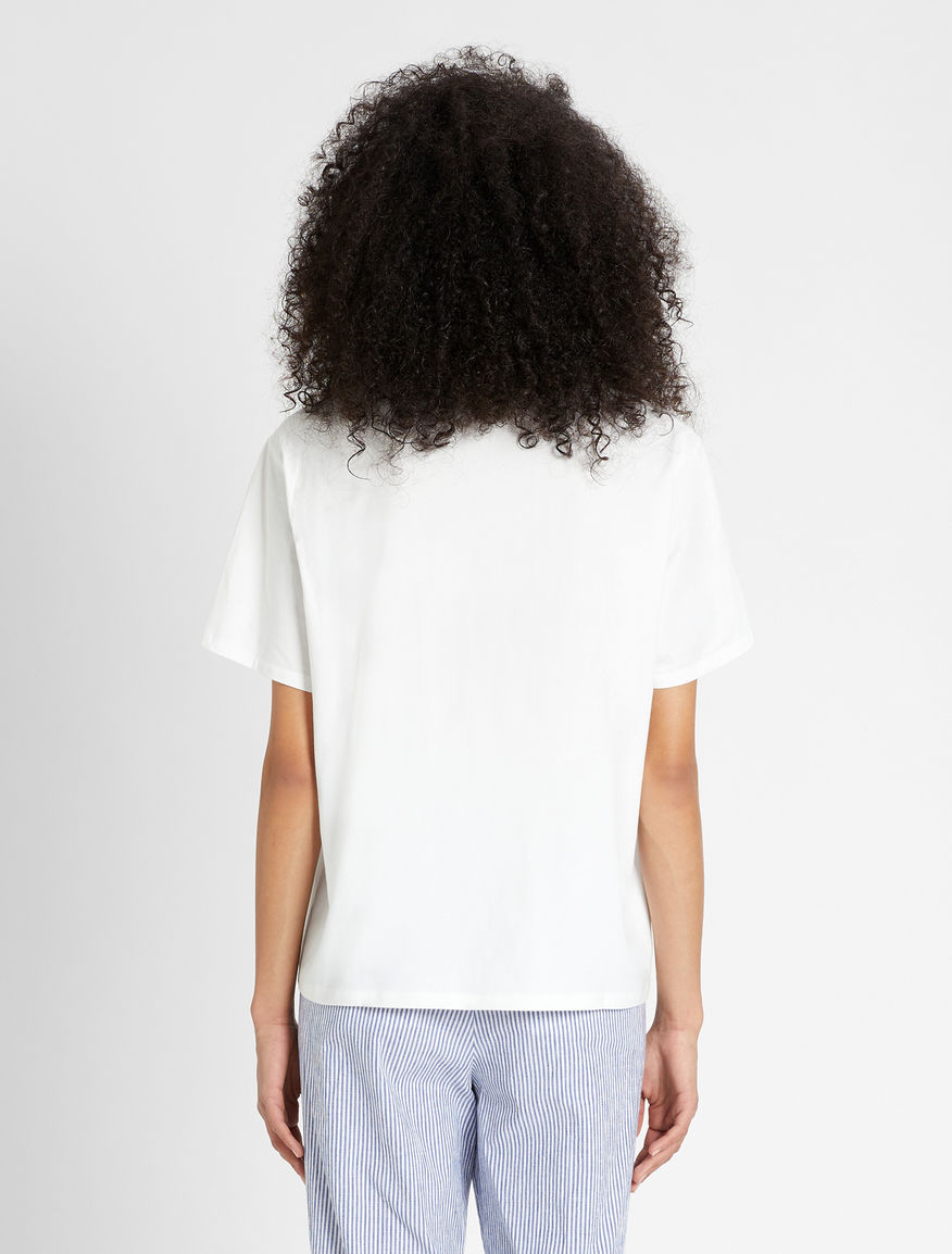 Silk crepe de chine T-shirt Weekend Maxmara Silk crepe de chine T-shirt Weekend Maxmara