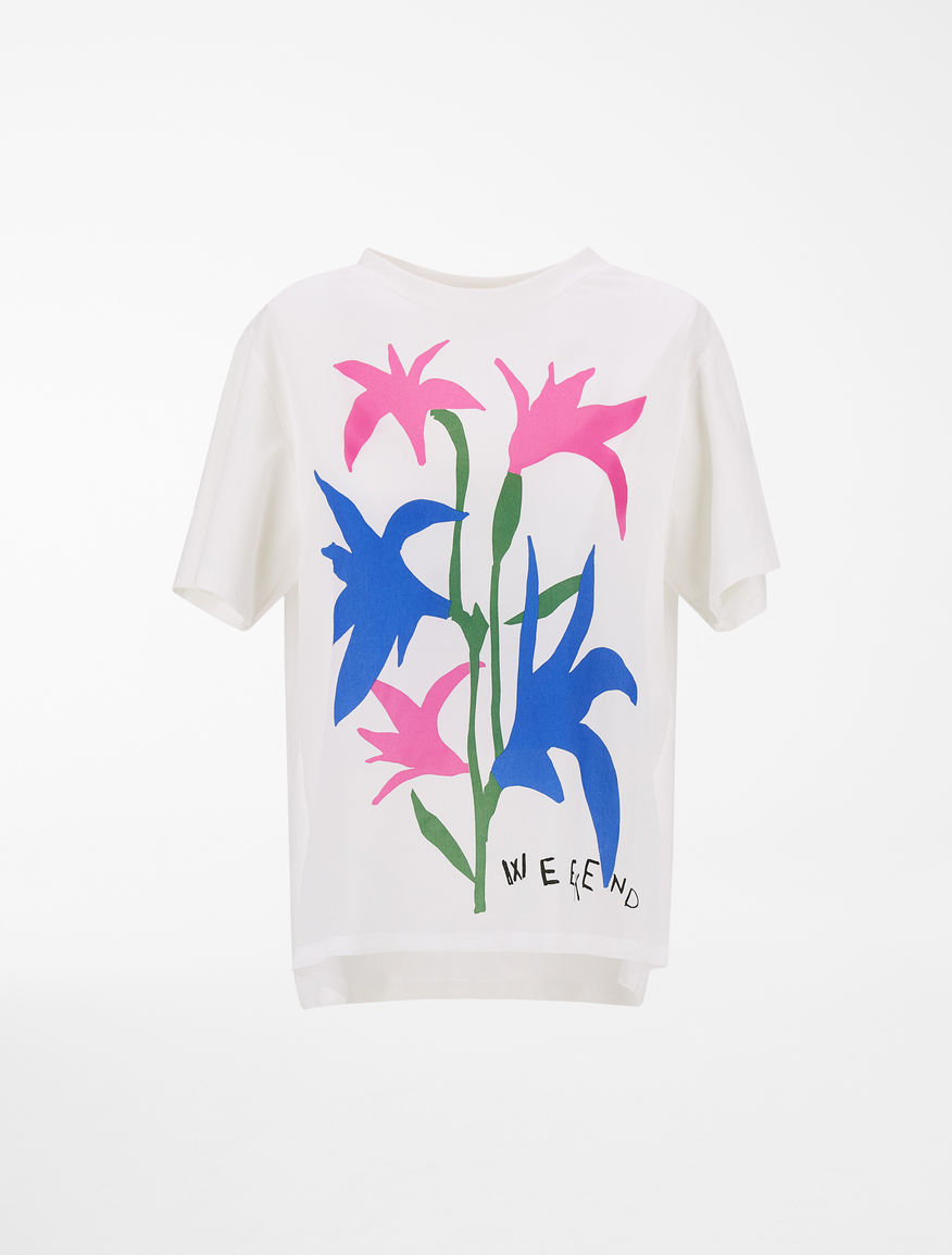 Silk crepe de chine T-shirt Weekend Maxmara Silk crepe de chine T-shirt Weekend Maxmara