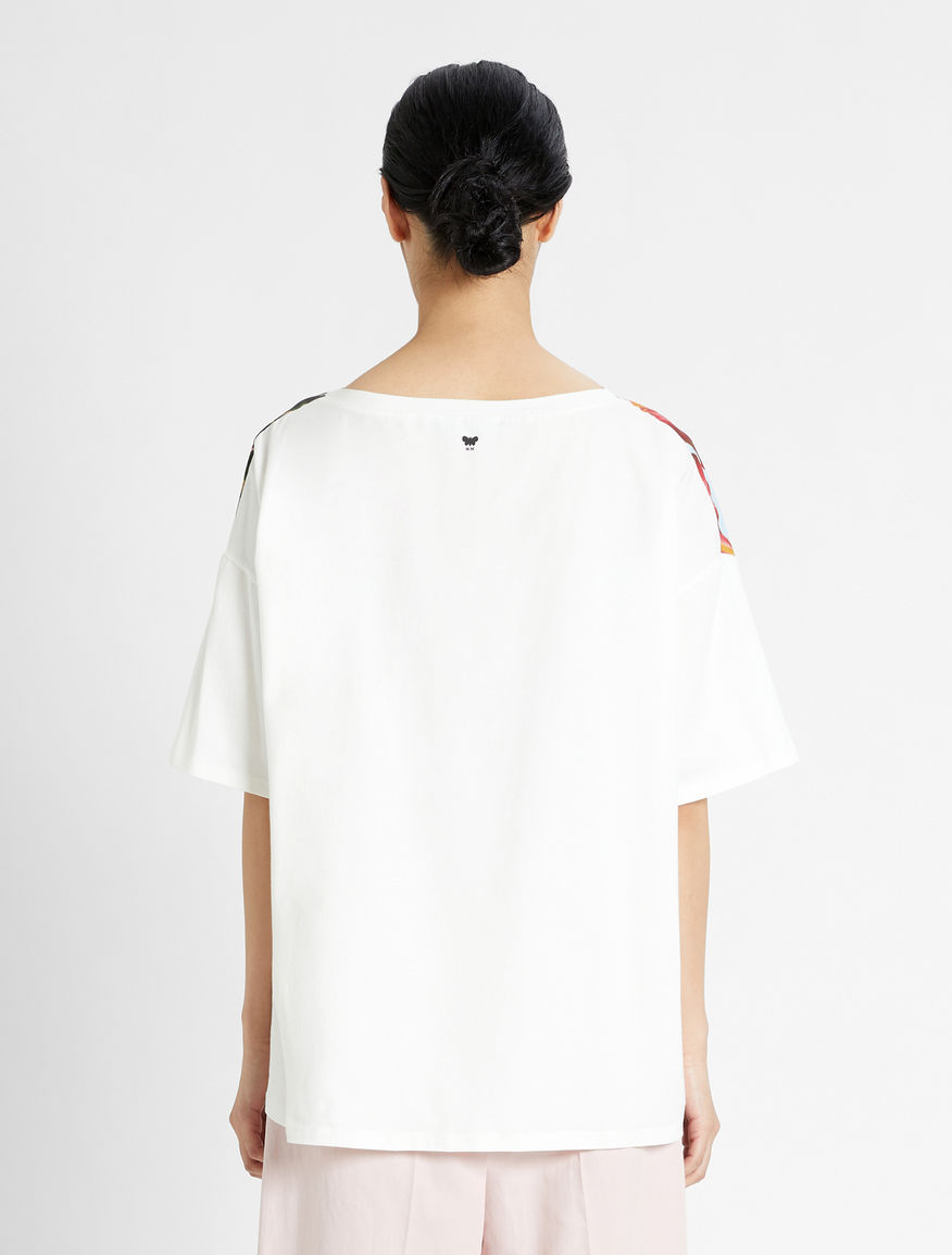 T-shirt in crêpe de Chine di seta Weekend Maxmara T-shirt in crêpe de Chine di seta Weekend Maxmara