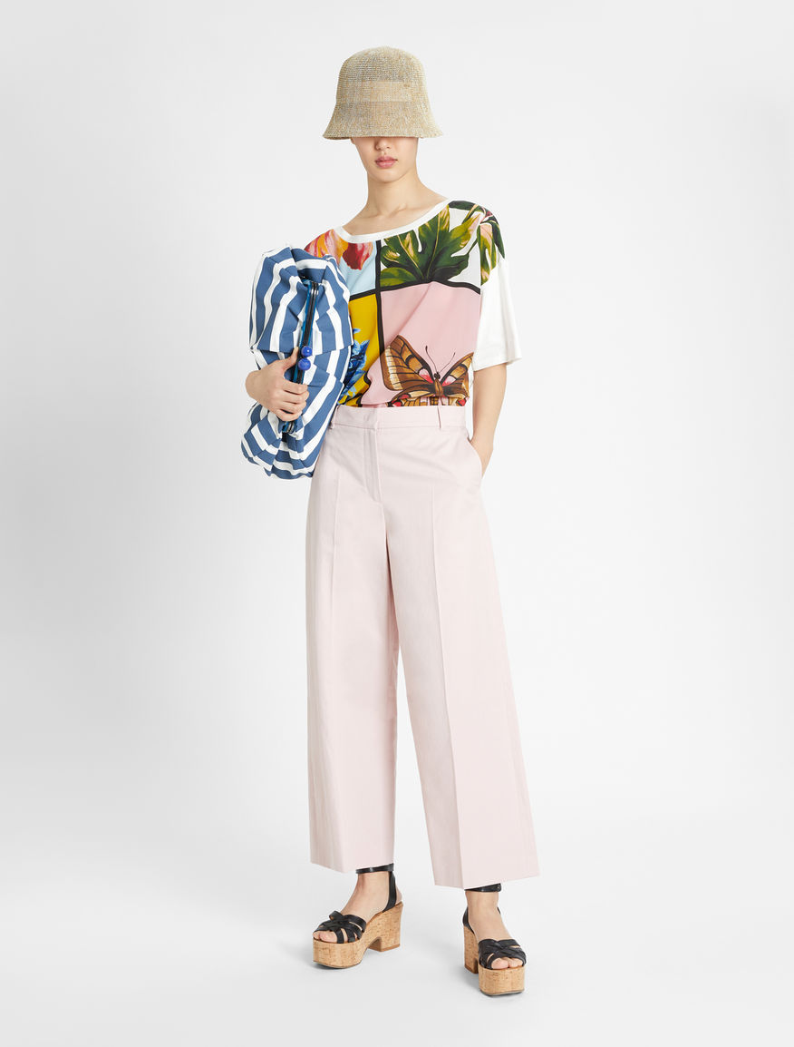T-shirt in crêpe de Chine di seta Weekend Maxmara T-shirt in crêpe de Chine di seta Weekend Maxmara