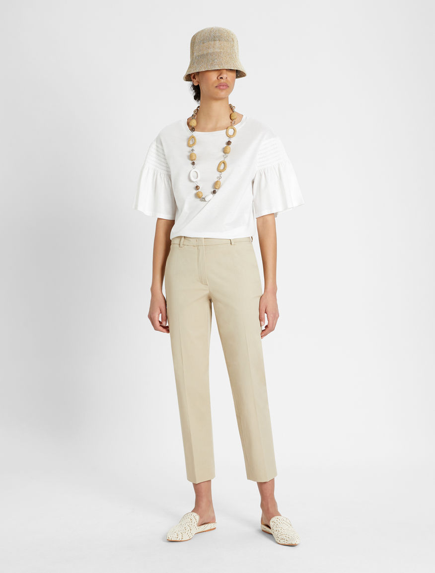 Cotton jersey T-shirt Weekend Maxmara Cotton jersey T-shirt Weekend Maxmara