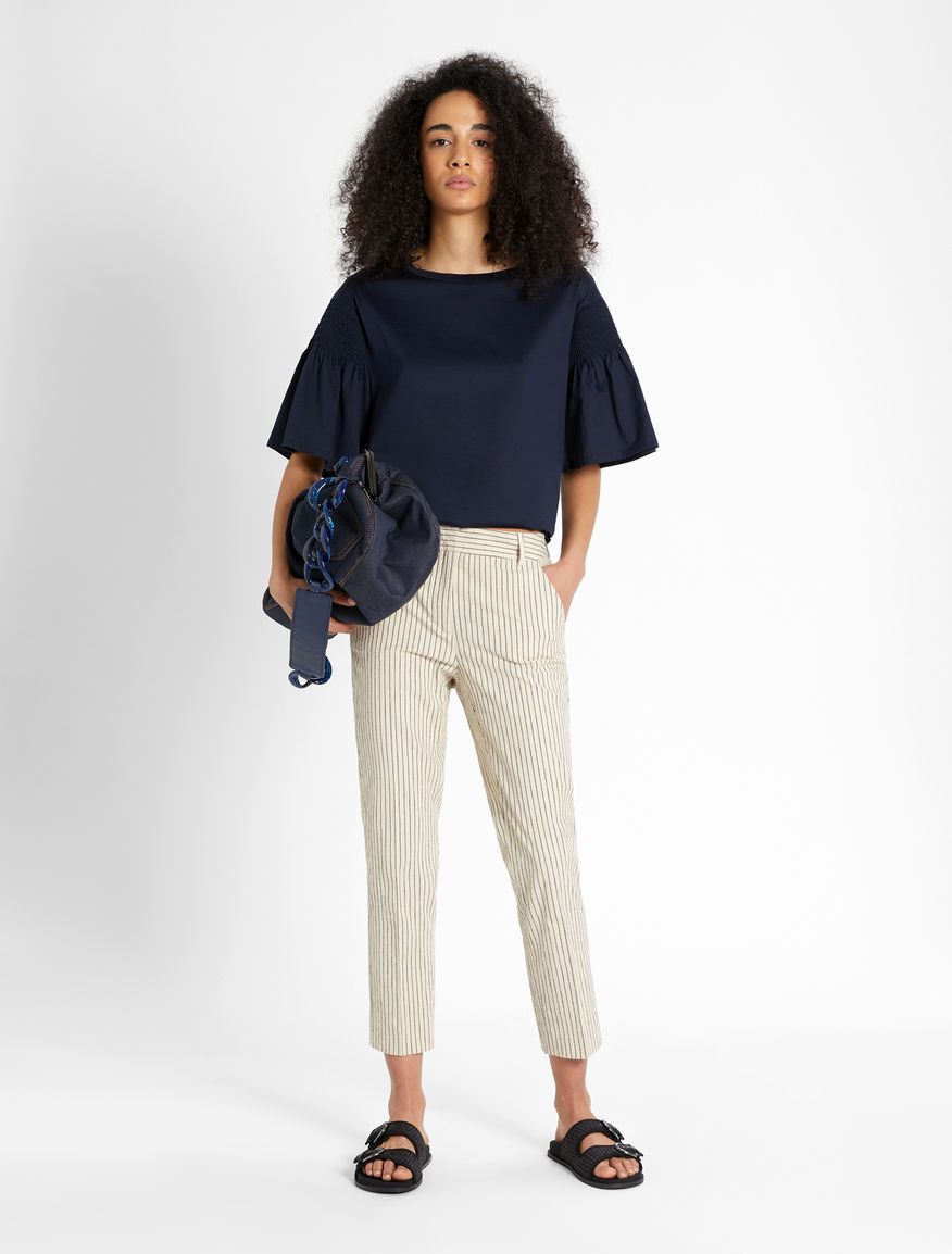 Cotton jersey T-shirt Weekend Maxmara Cotton jersey T-shirt Weekend Maxmara