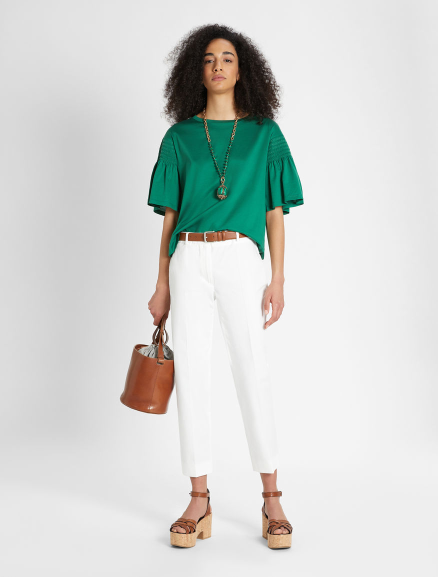 Cotton jersey T-shirt Weekend Maxmara Cotton jersey T-shirt Weekend Maxmara