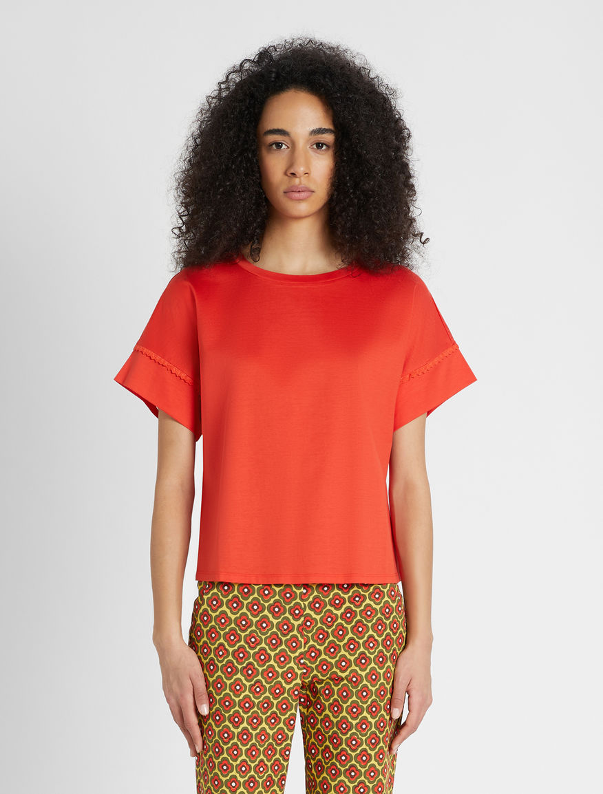 Cotton jersey T-shirt Weekend Maxmara Cotton jersey T-shirt Weekend Maxmara
